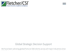 Tablet Screenshot of fletchercsi.com